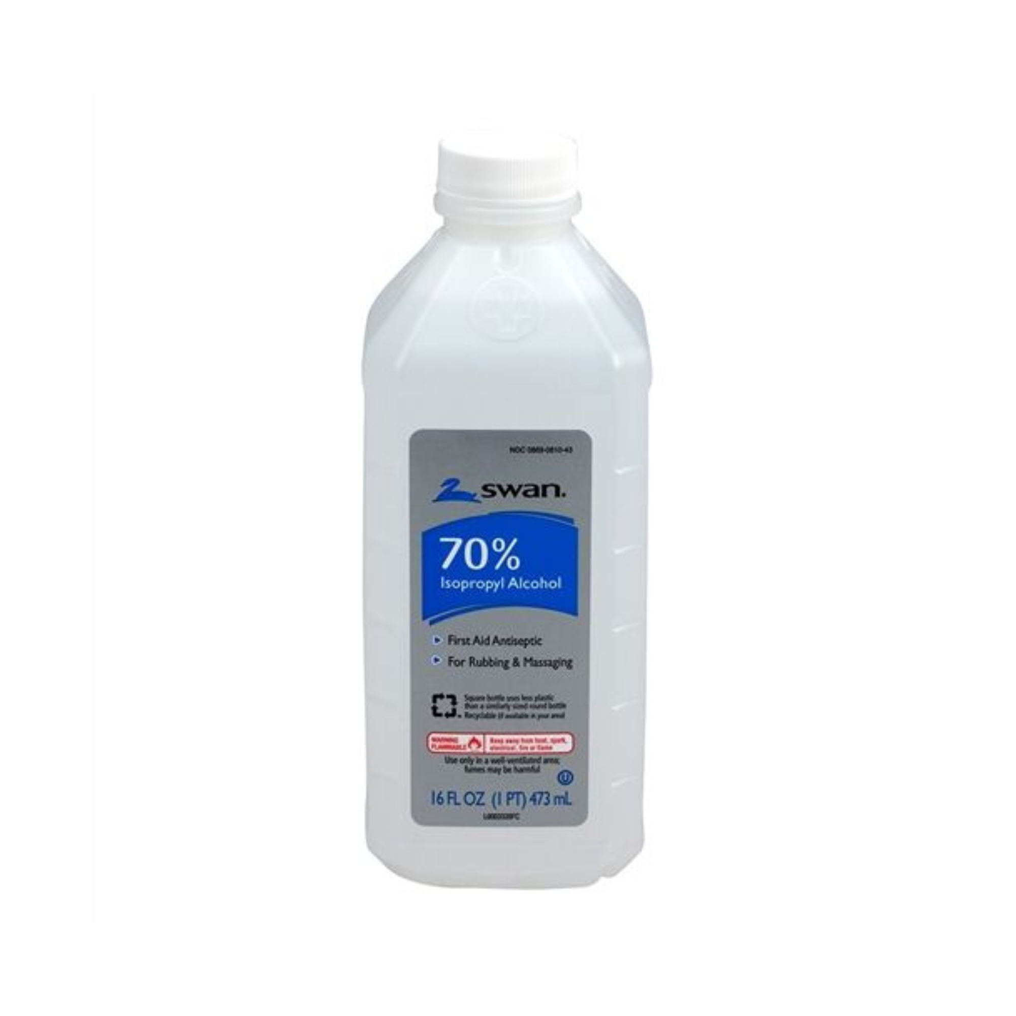 First Aid Only Alcohol, 70% Isopropyl, 16 oz. Bottle from Columbia Safety
